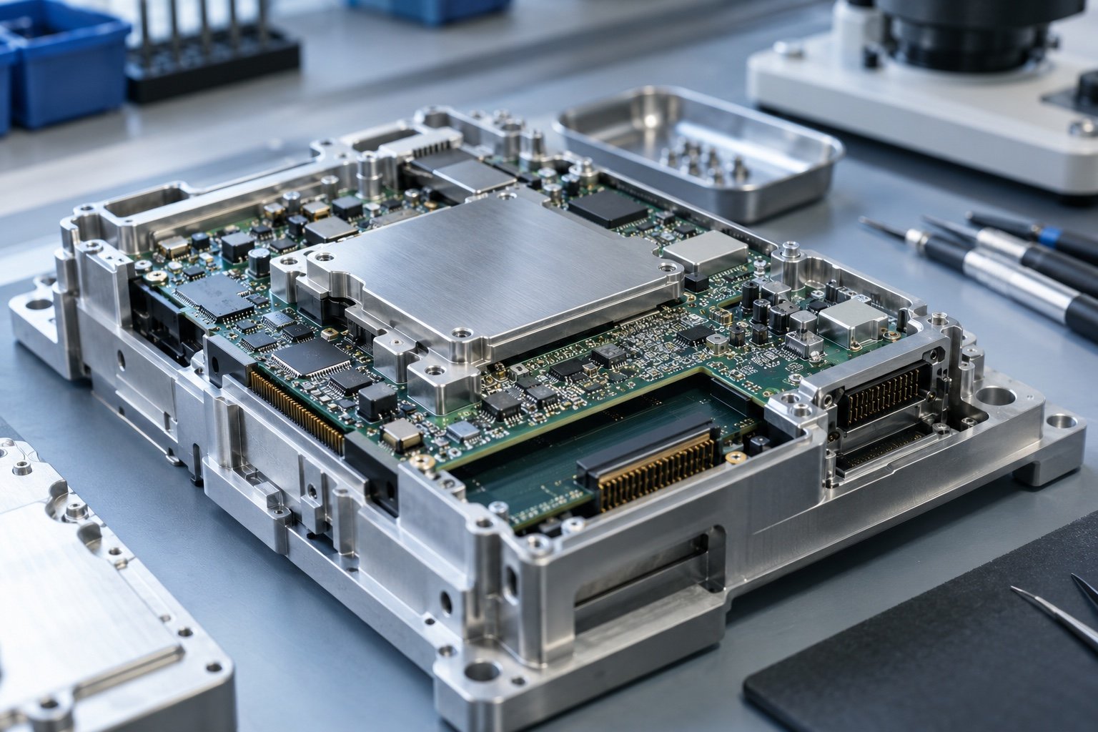 Applicazione illustrativa di semiconduttori ed elettronica; non un progetto del cliente