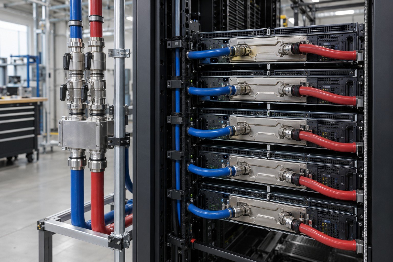 Illustrazione fotografica: Raffreddamento del data center