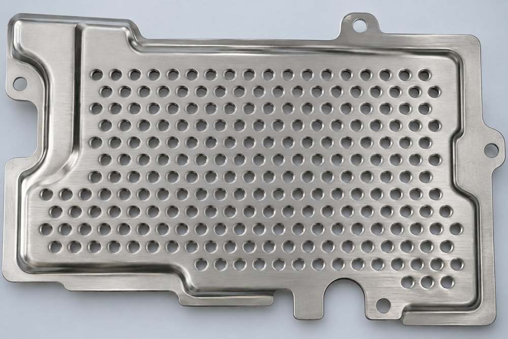 Hole Spacing sheet metal design concept