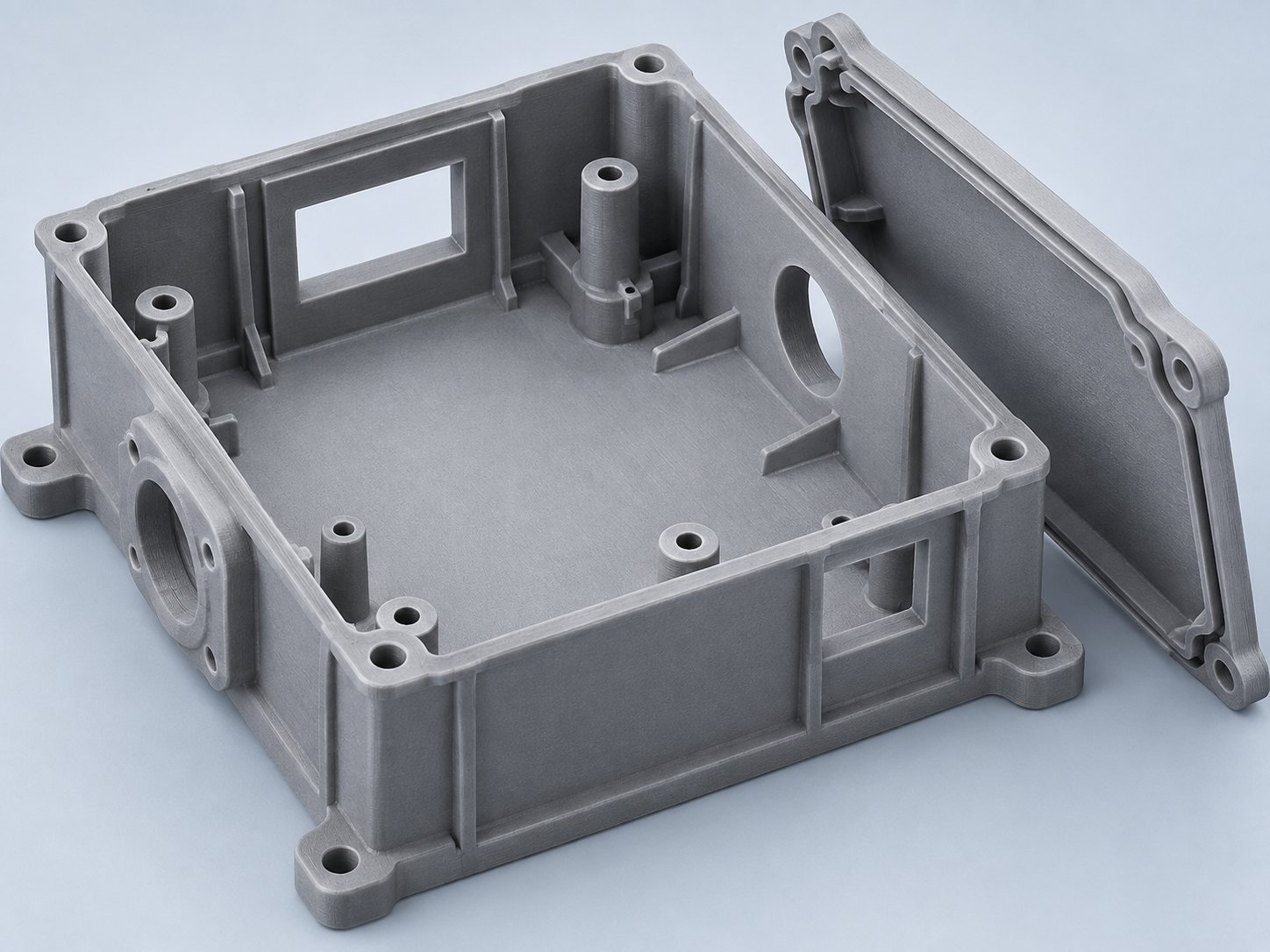 Ontwerpbeoordeling van wanddikte voor een complex 3D-geprint onderdeel