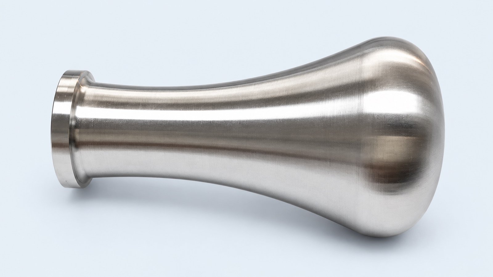 Studio-retouched company cnc turning component photograph