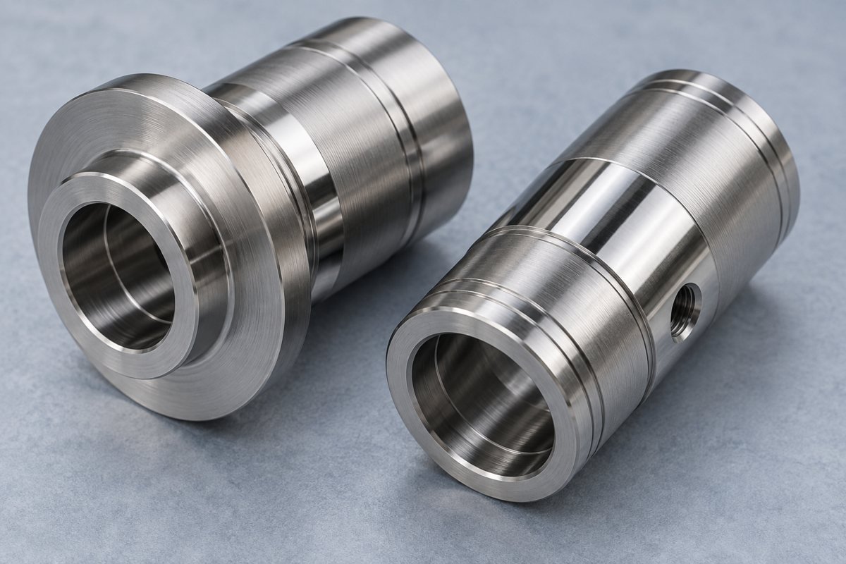 Surface Finish Swiss machining design concept