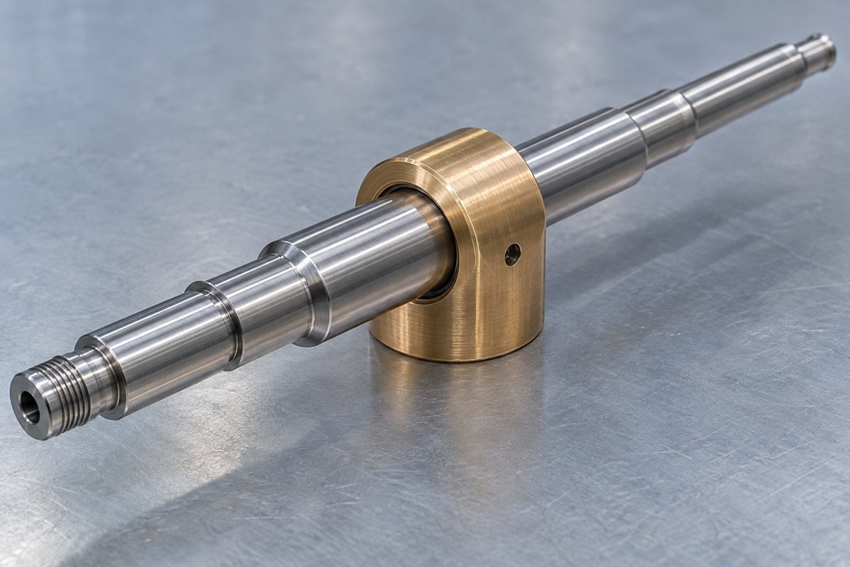 Length / Diameter Swiss machining design concept