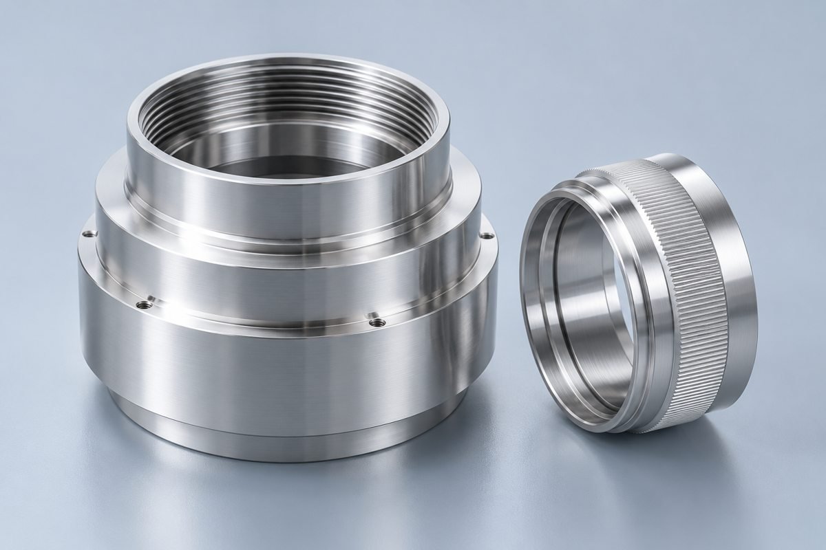 Aluminum — machining concept