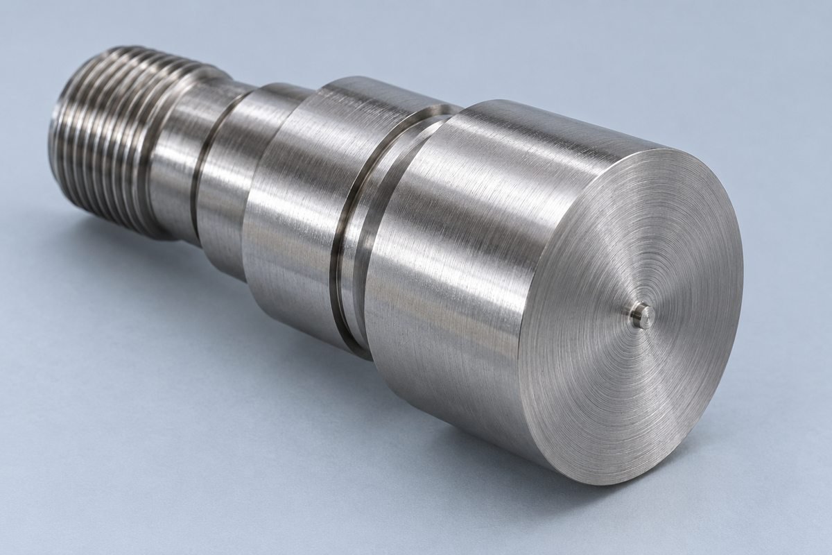 Part-off and cutoff — illustrative turned component