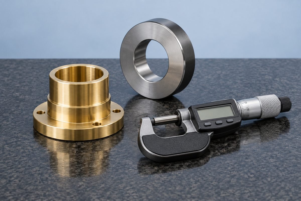 Dimensional Inspection — machining concept