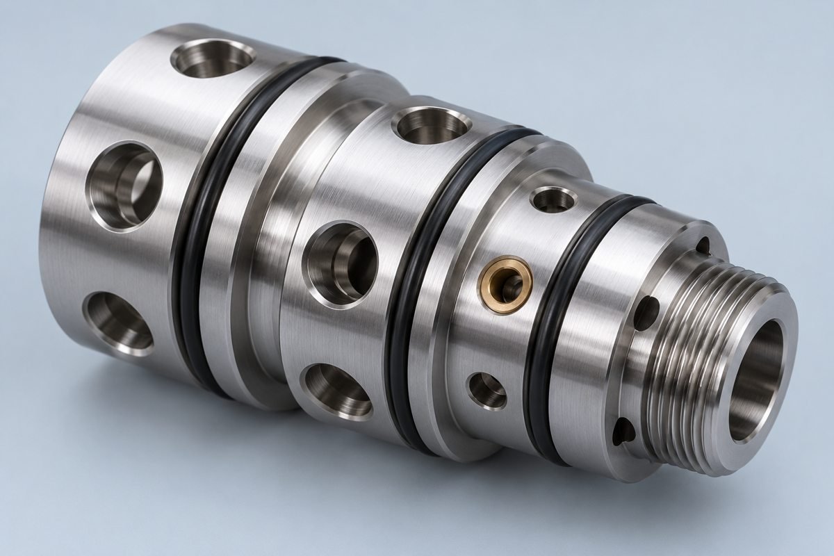 Fluid Control Interfaces — machining concept