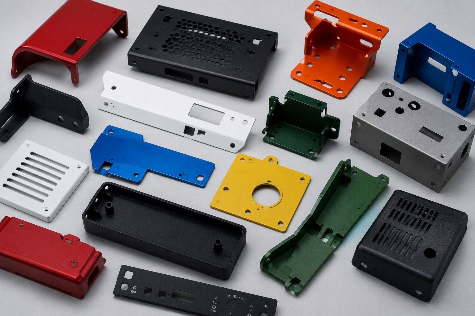 Powder Coated Metal Parts