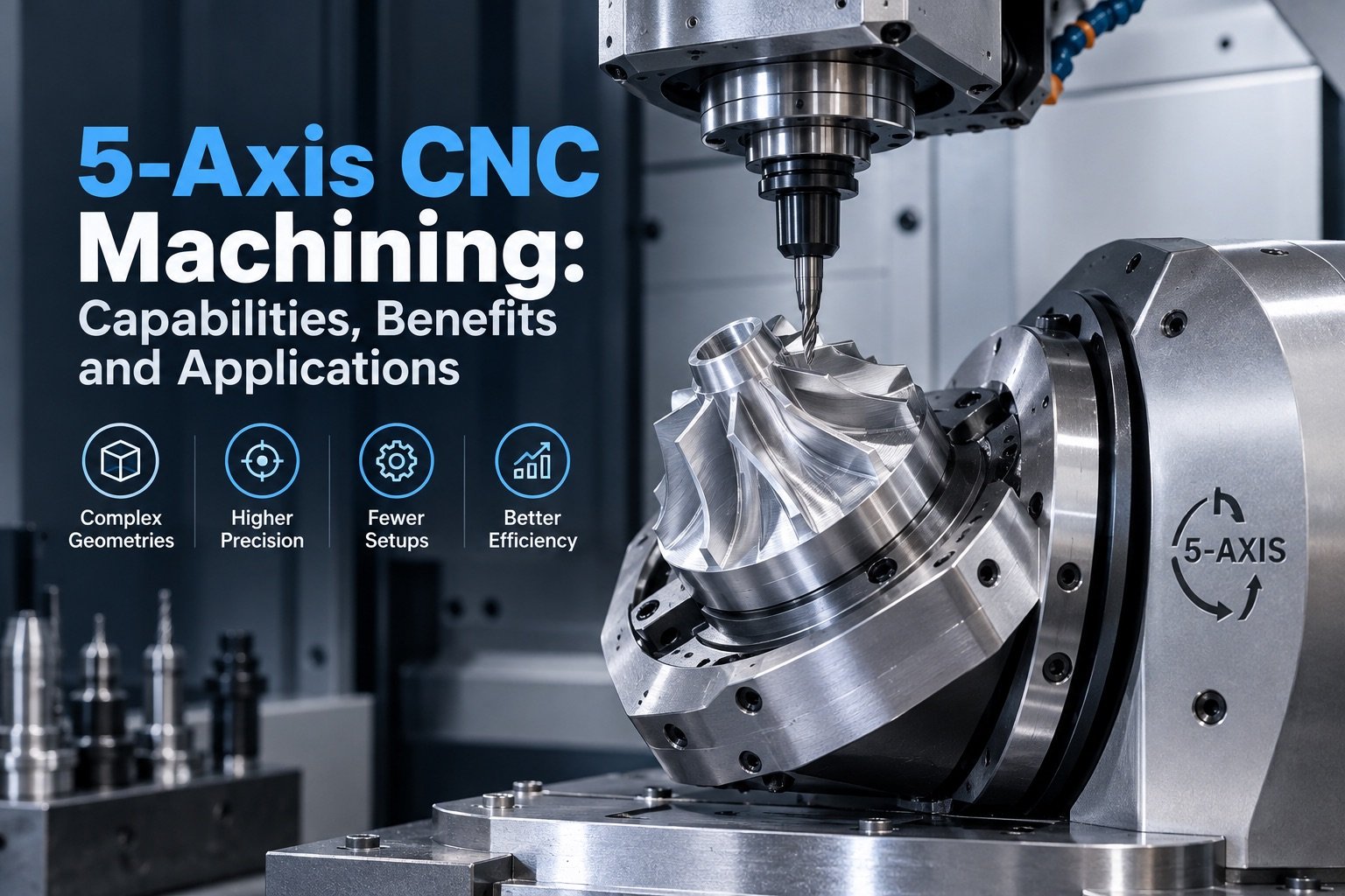 Advanced 5-axis CNC machining