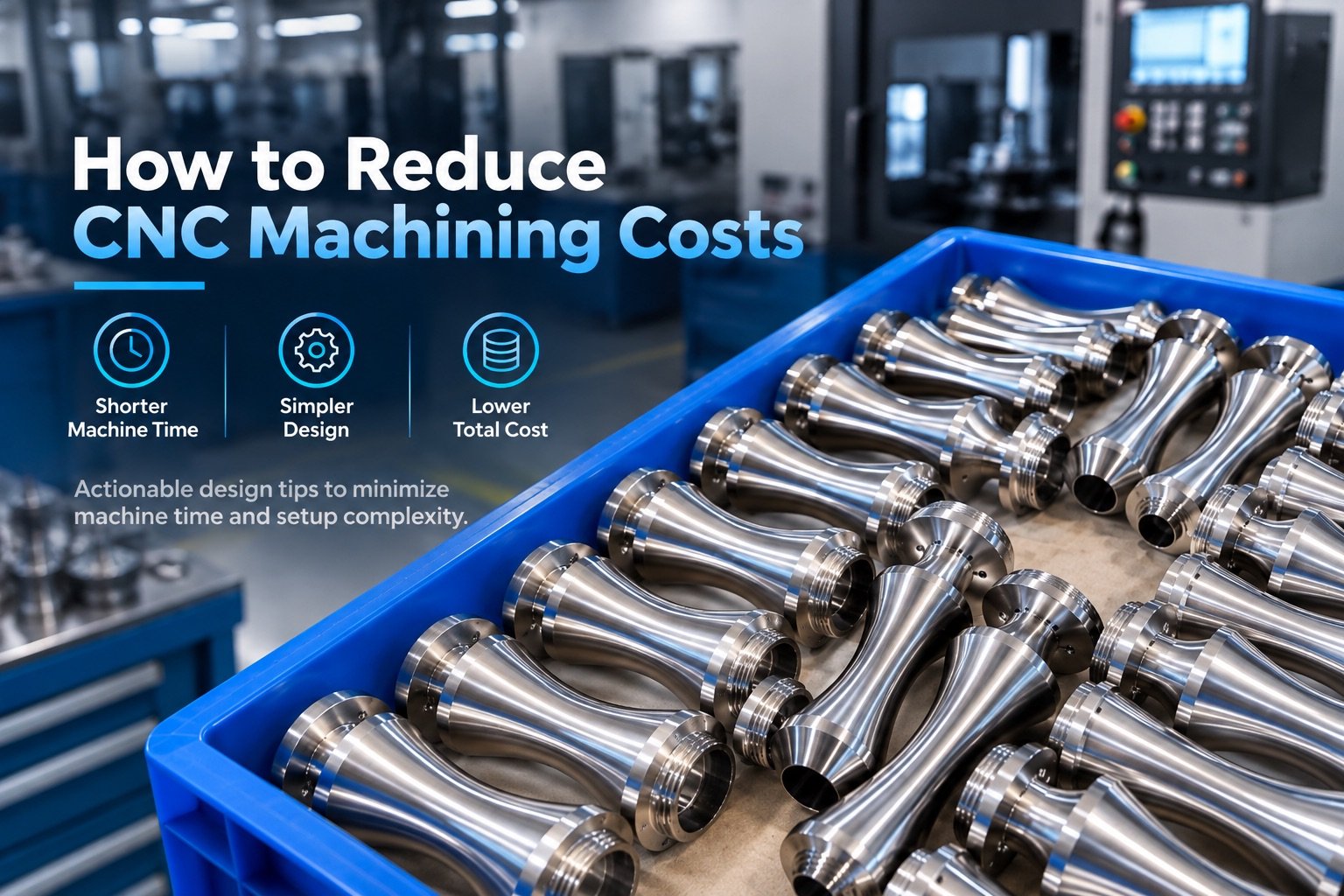 Precision CNC milling of an aluminum component