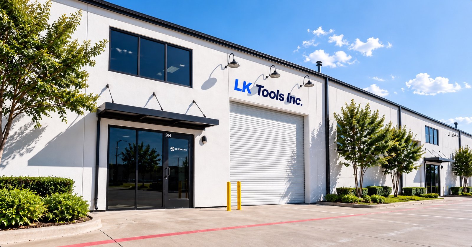 LK Tools Carrollton office and warehouse exterior