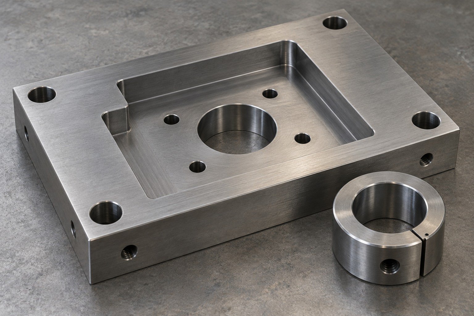1018 Steel custom component — illustrative component concept