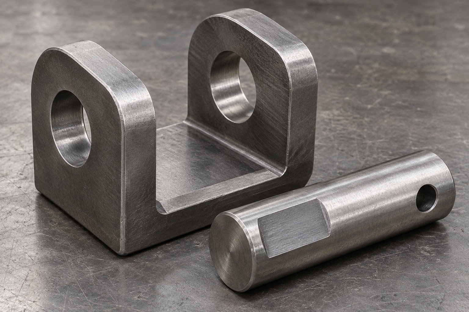 1020 machined component — illustrative component concept