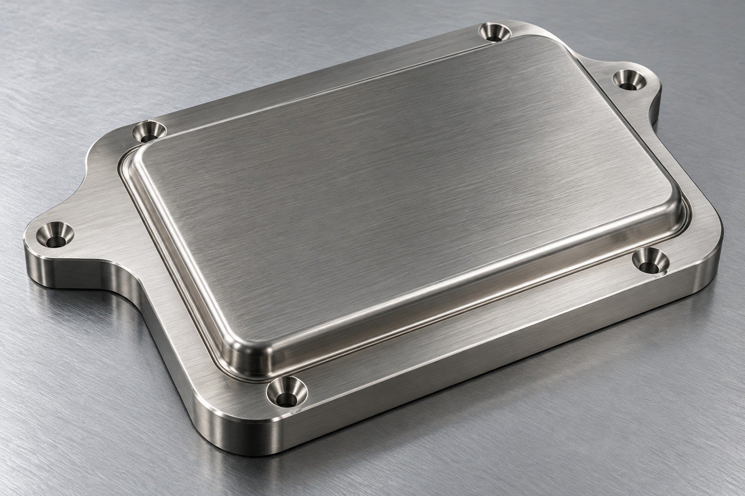 Make the visible face an inspectable requirement — illustrative 304 stainless steel technical component concept