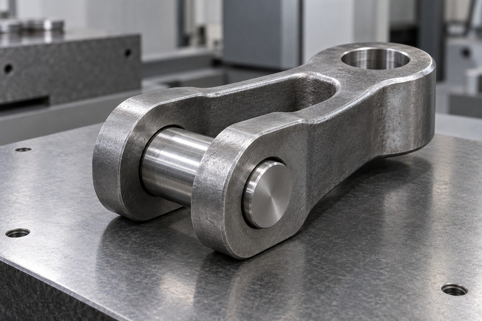 4130 steel clevises & links finish & records review — illustrative component concept