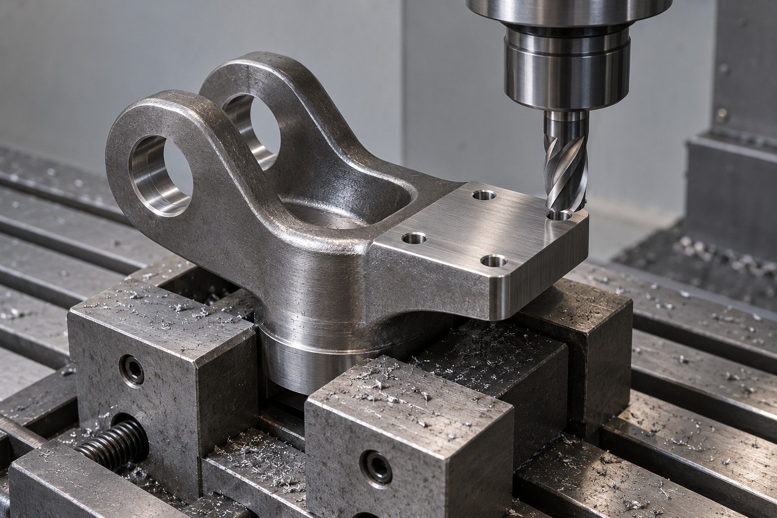 4130 steel clevises & links machining review — illustrative component concept