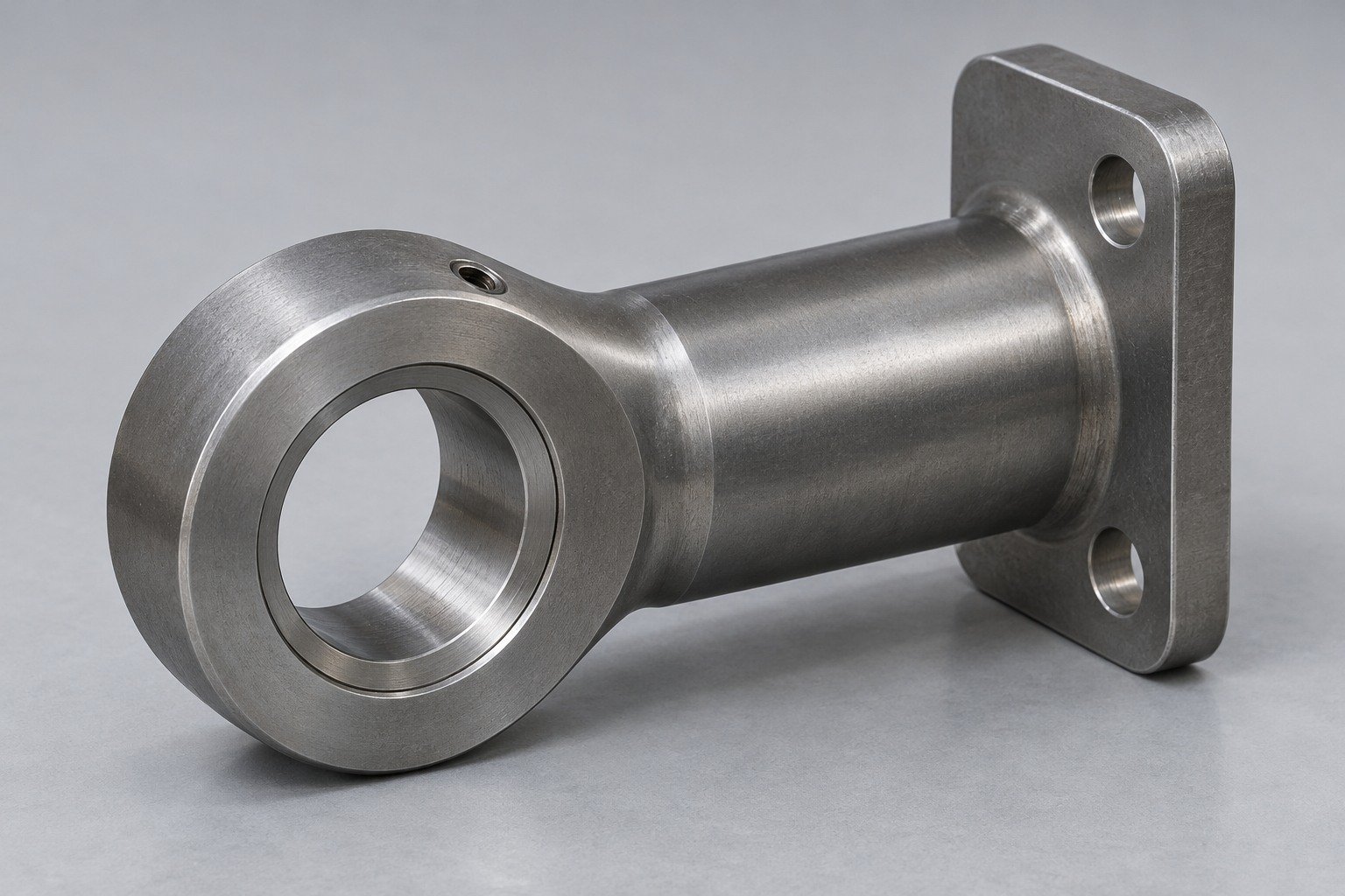 Illustrative 4130 alloy steel tubular rod-end mounting connector concept