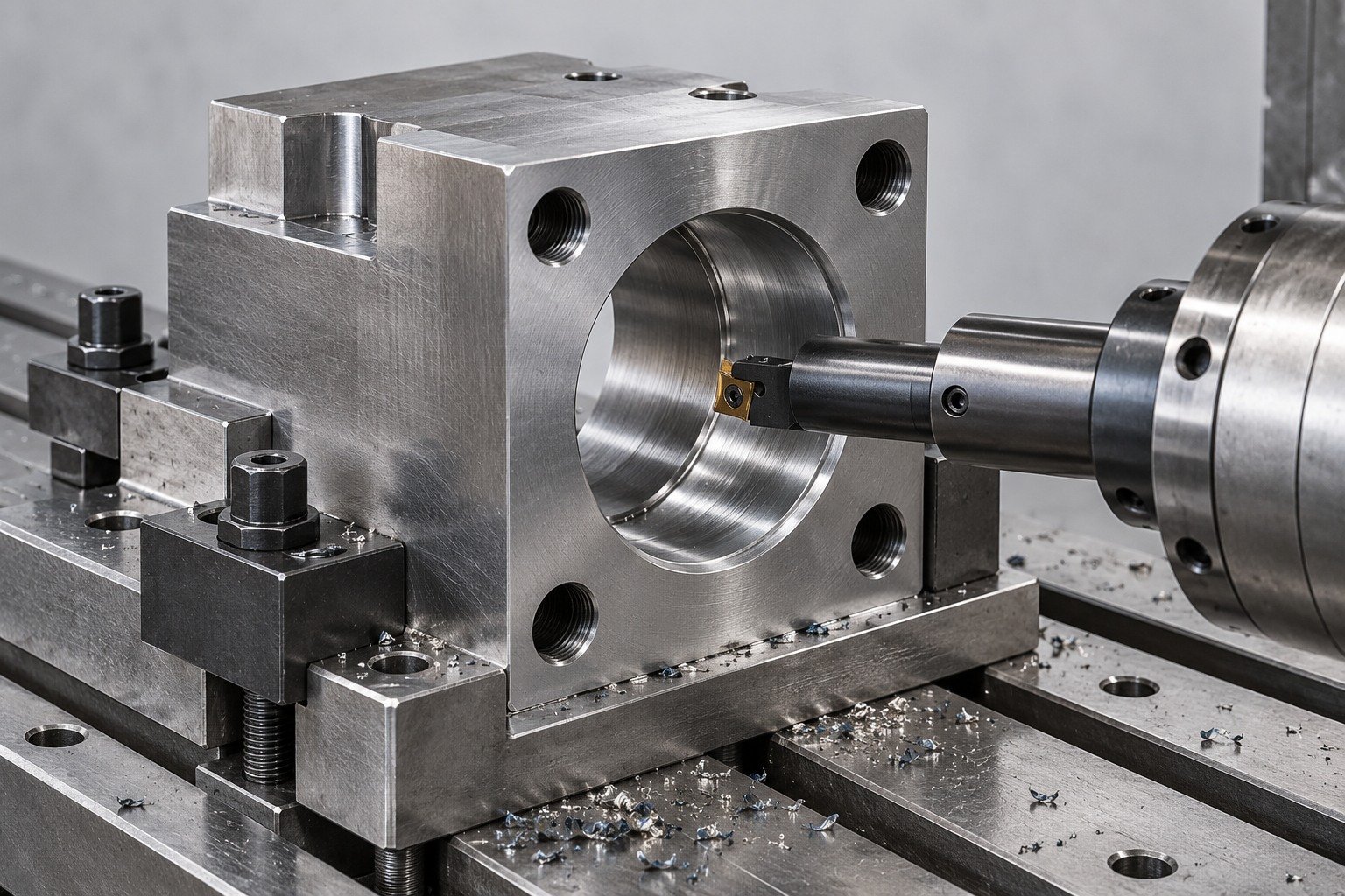 4140 steel mounting blocks machining review — illustrative component concept