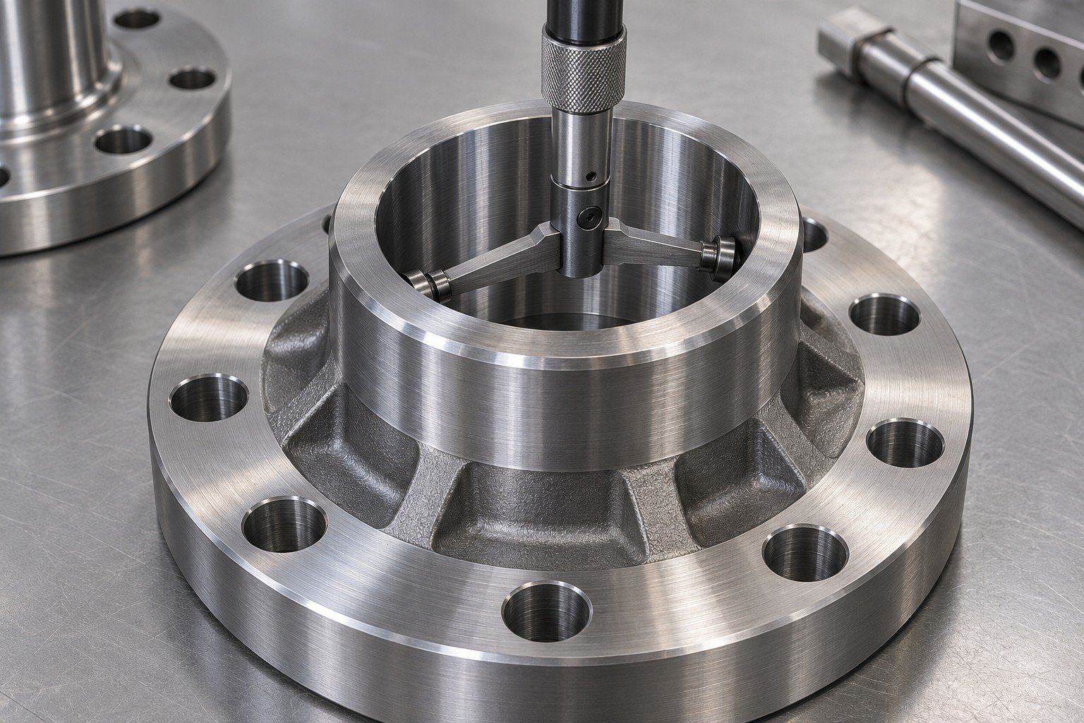 4140 steel coupling hubs finish & records review — illustrative component concept