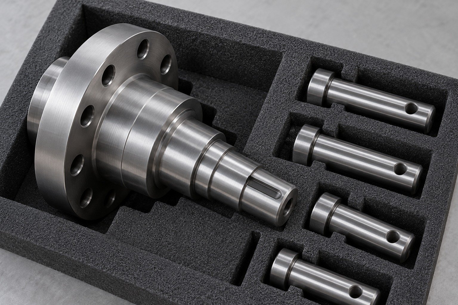 4140 steel shipment release inspection and receiving review — illustrative component concept