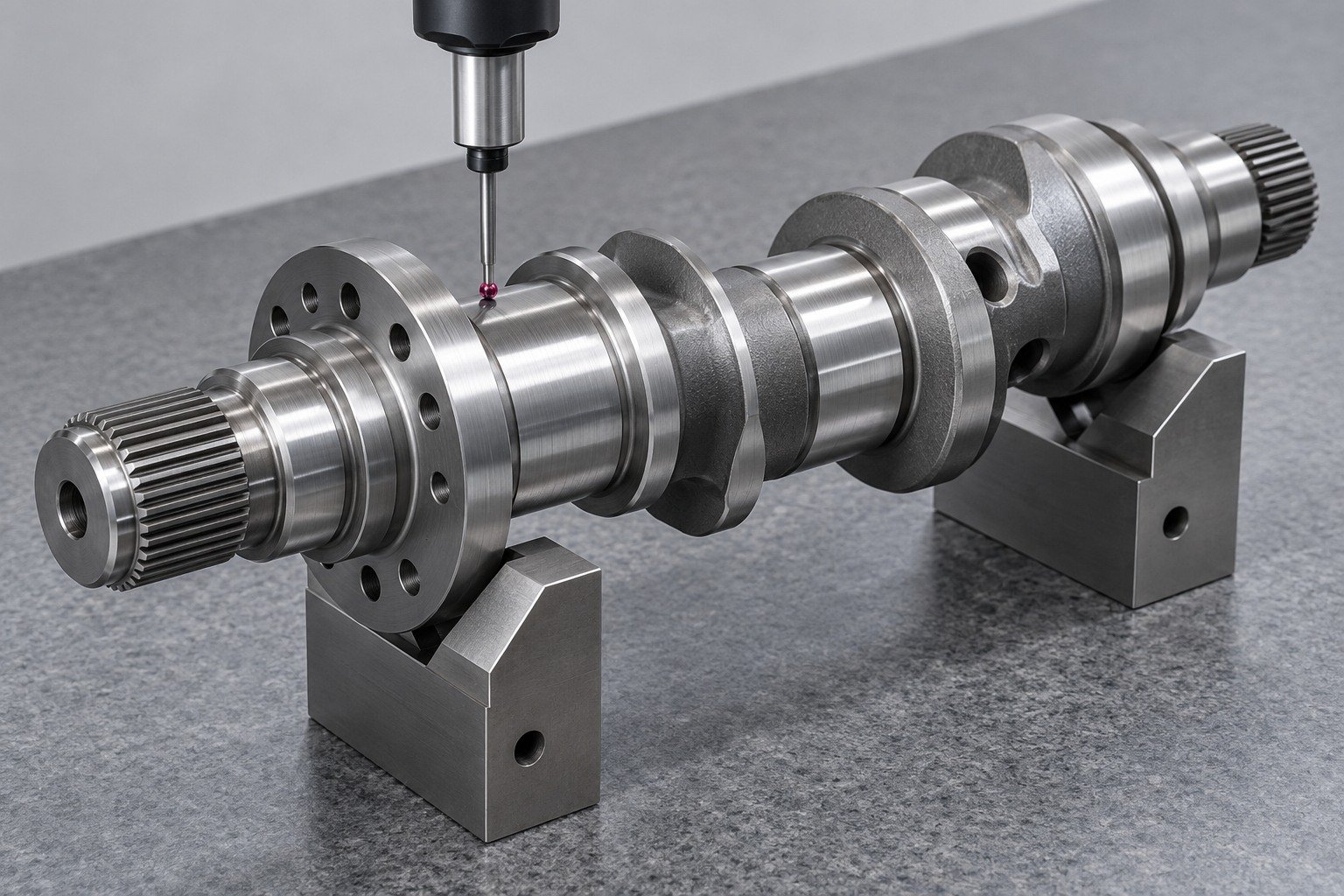 4140 steel final features inspection and receiving review — illustrative component concept