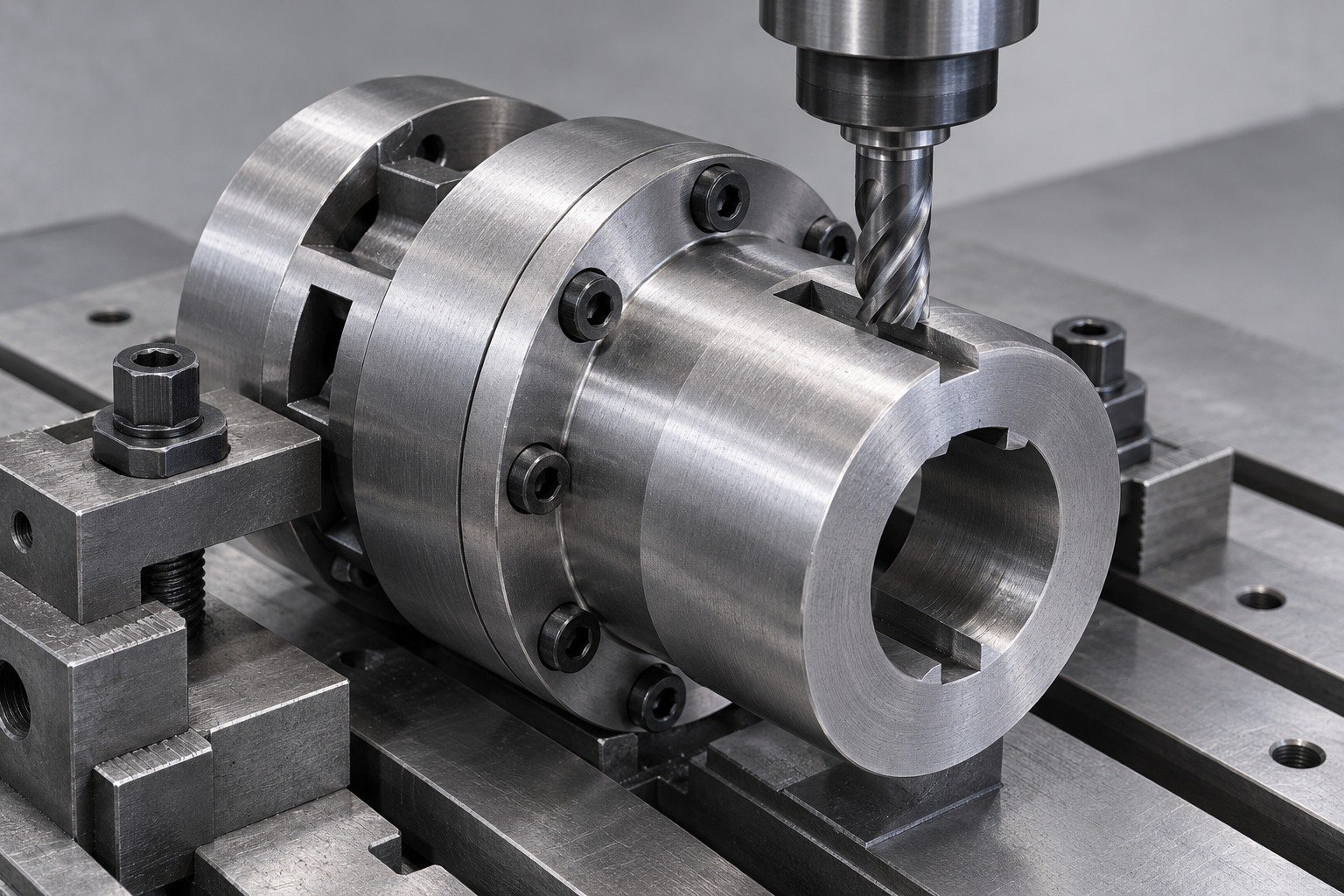 4340 steel torque couplings machining review — illustrative component concept