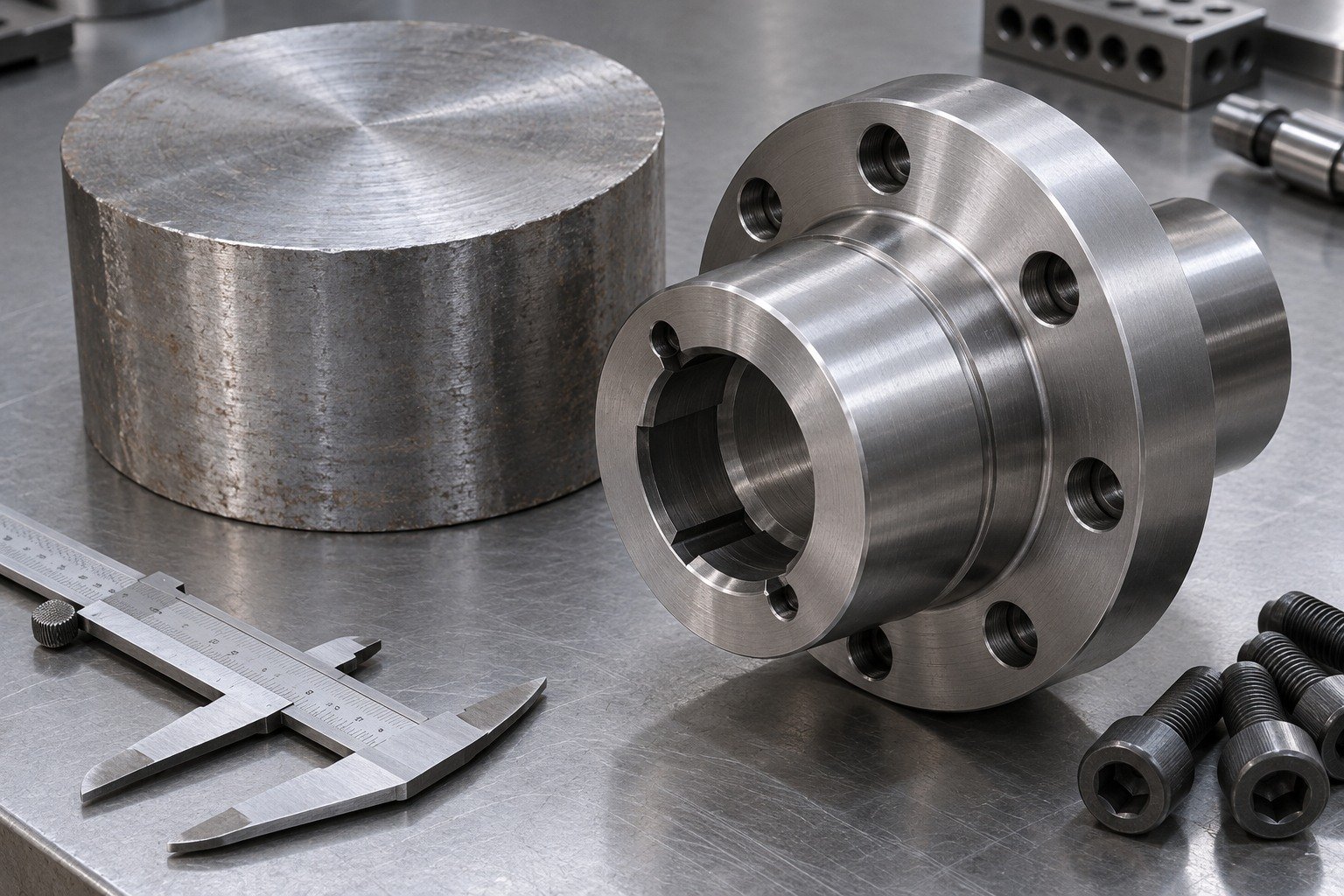 4340 steel torque couplings condition review — illustrative component concept