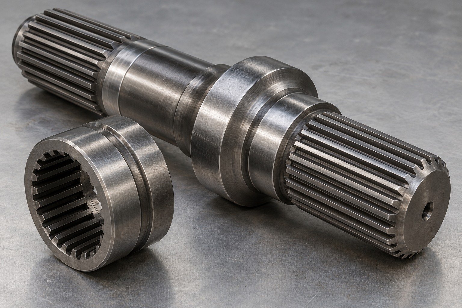 4340 machined component — illustrative component concept
