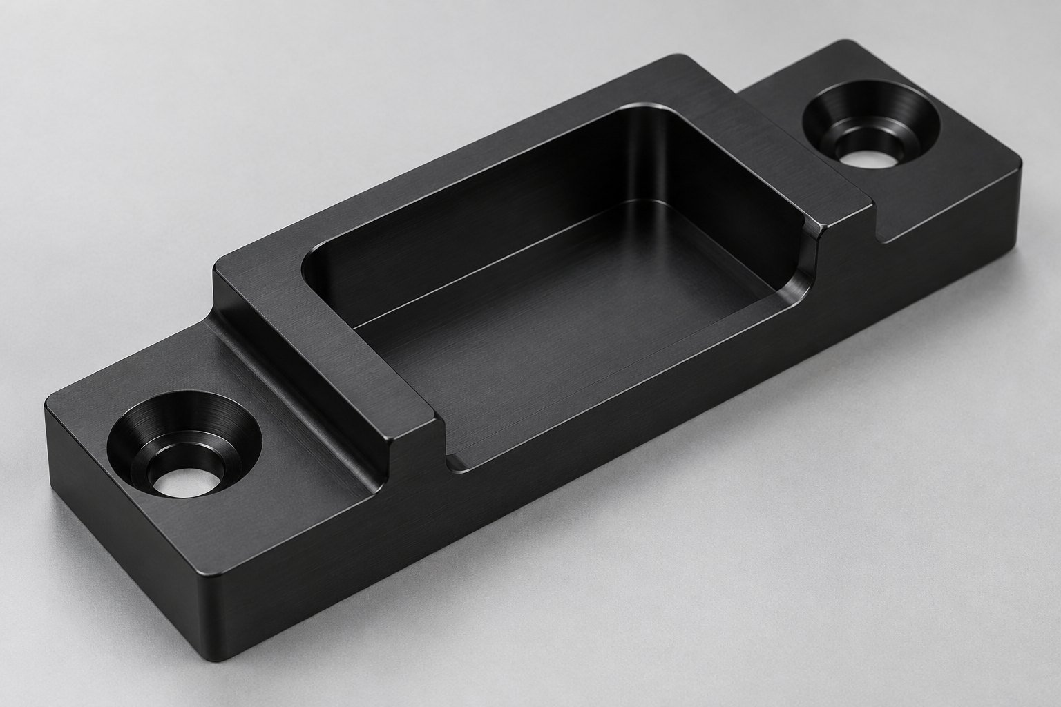 Black Anodizing — illustrative 6061 component/process concept