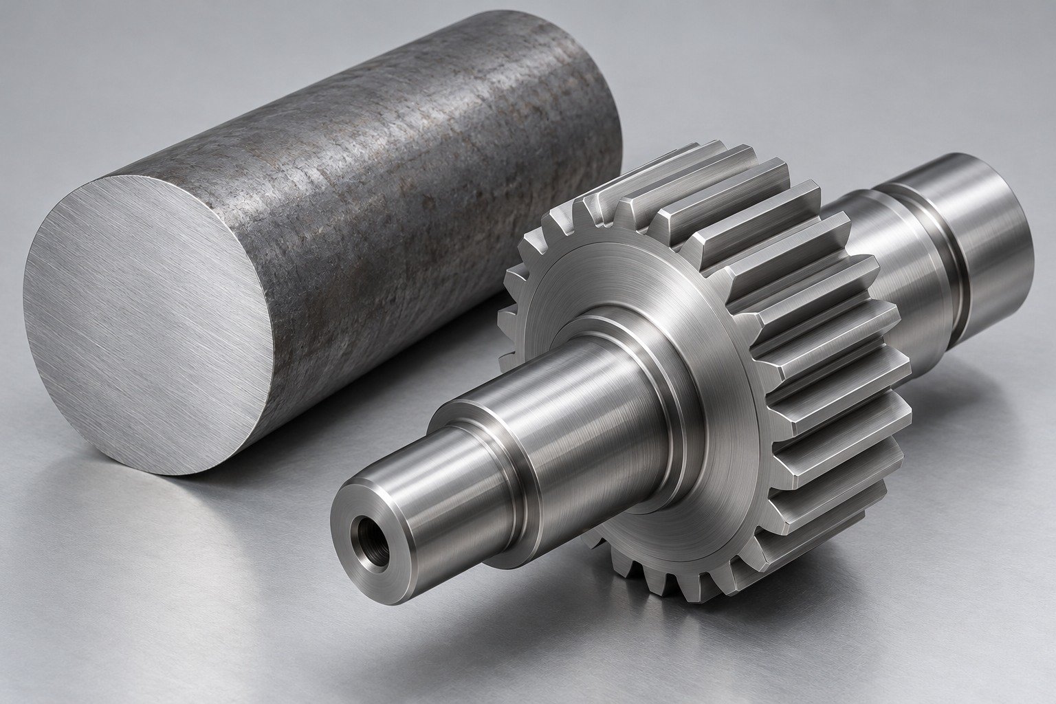 8620 steel stock & identity manufacturing review — illustrative component concept