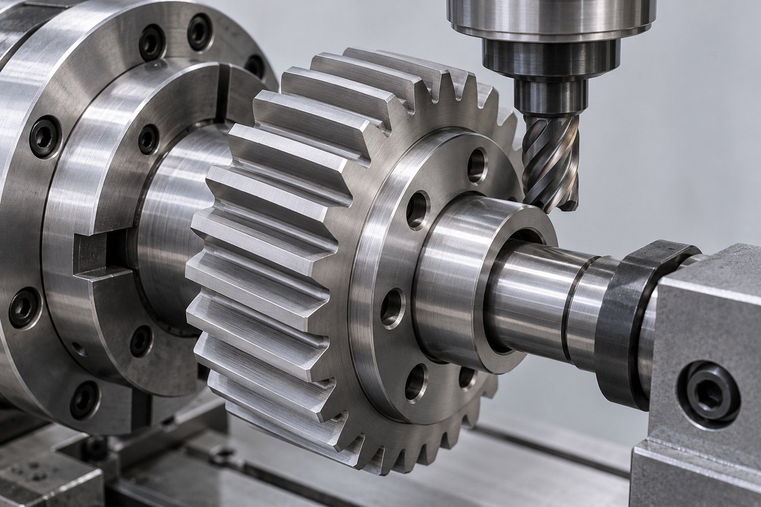 8620 steel gears & hubs machining review — illustrative component concept