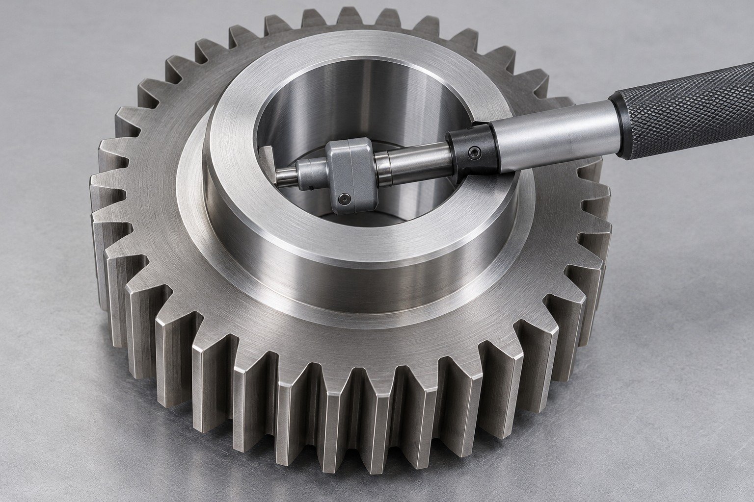 8620 steel gears & hubs finish & records review — illustrative component concept