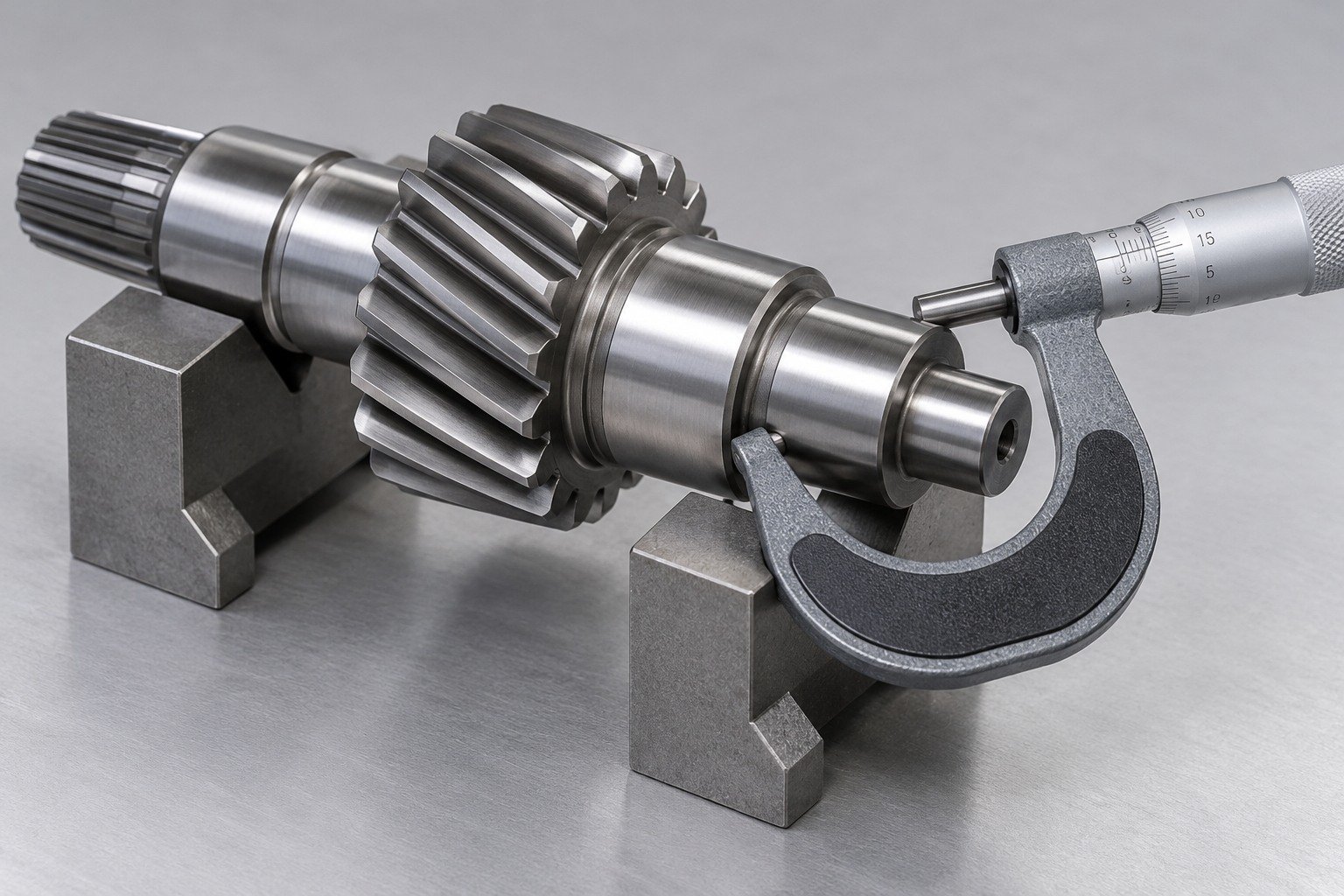 8620 steel pinion shafts finish & records review — illustrative component concept