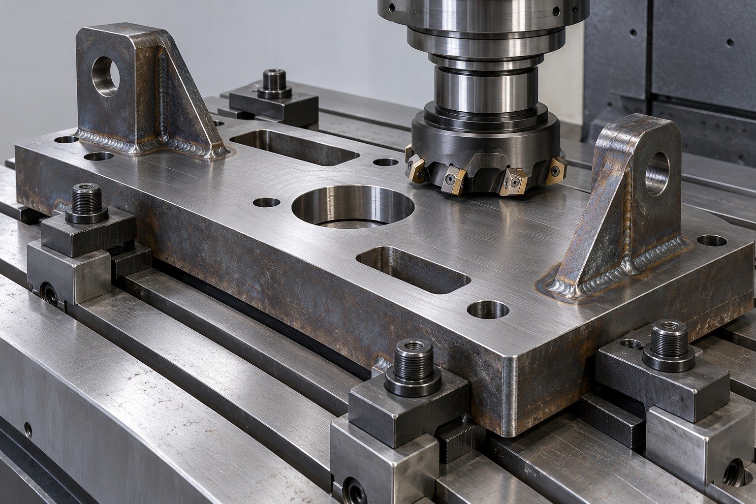 Milling & Drilling A36 component concept — illustrative component concept