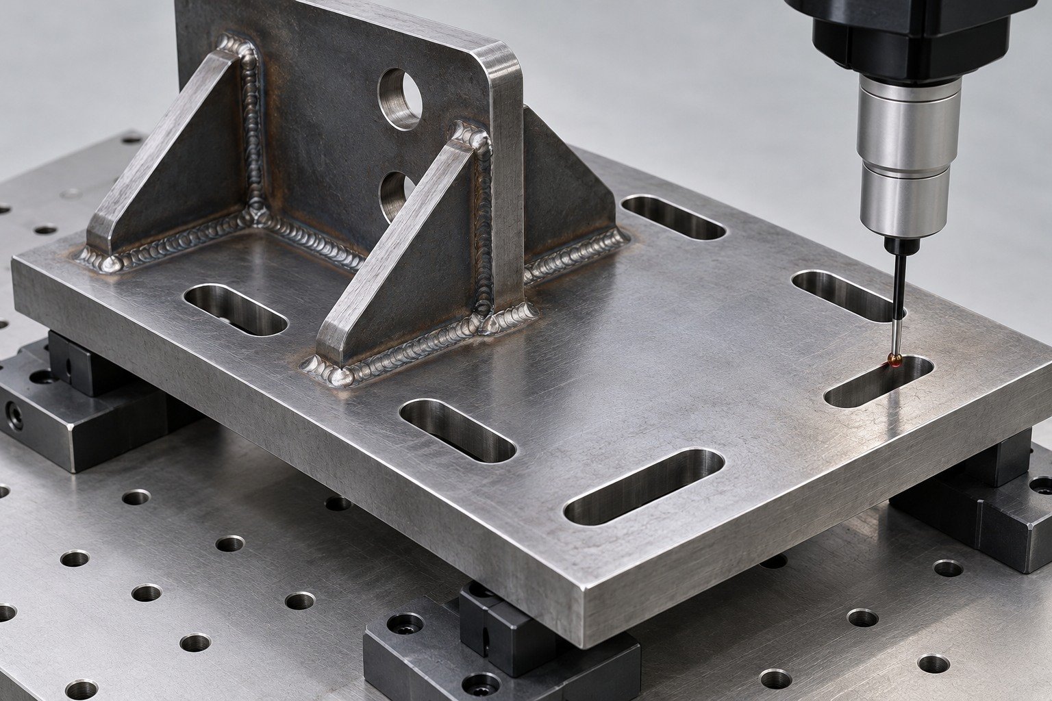 A36 steel slotted mounting plates finish & records review — illustrative component concept