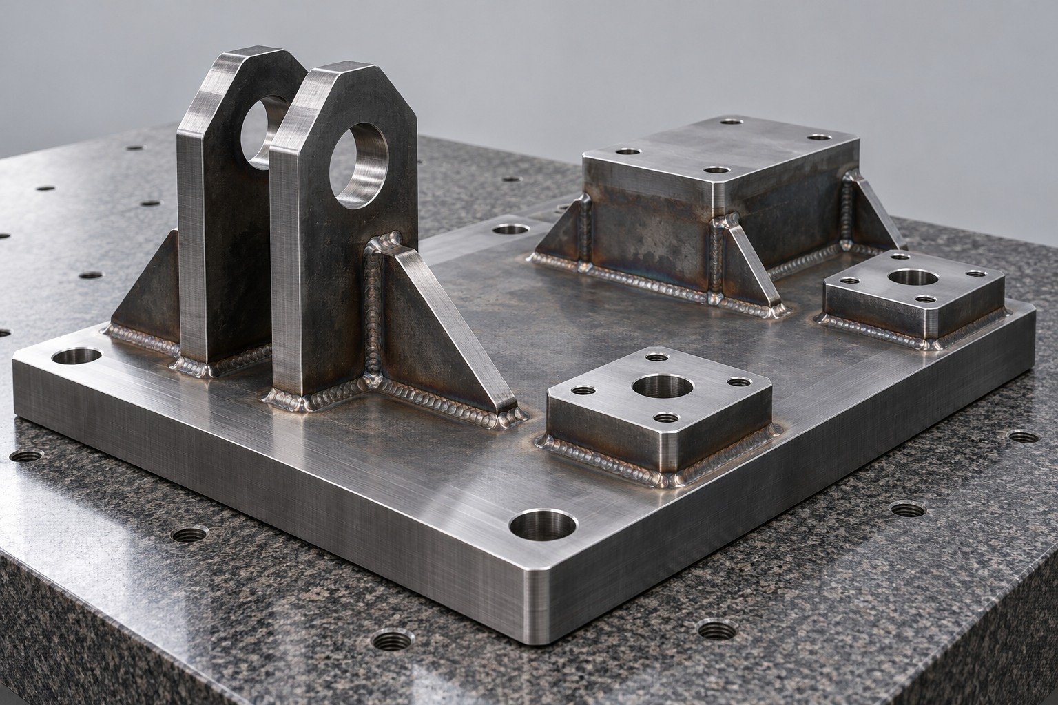 A36 steel flatness & stress manufacturing review — illustrative component concept