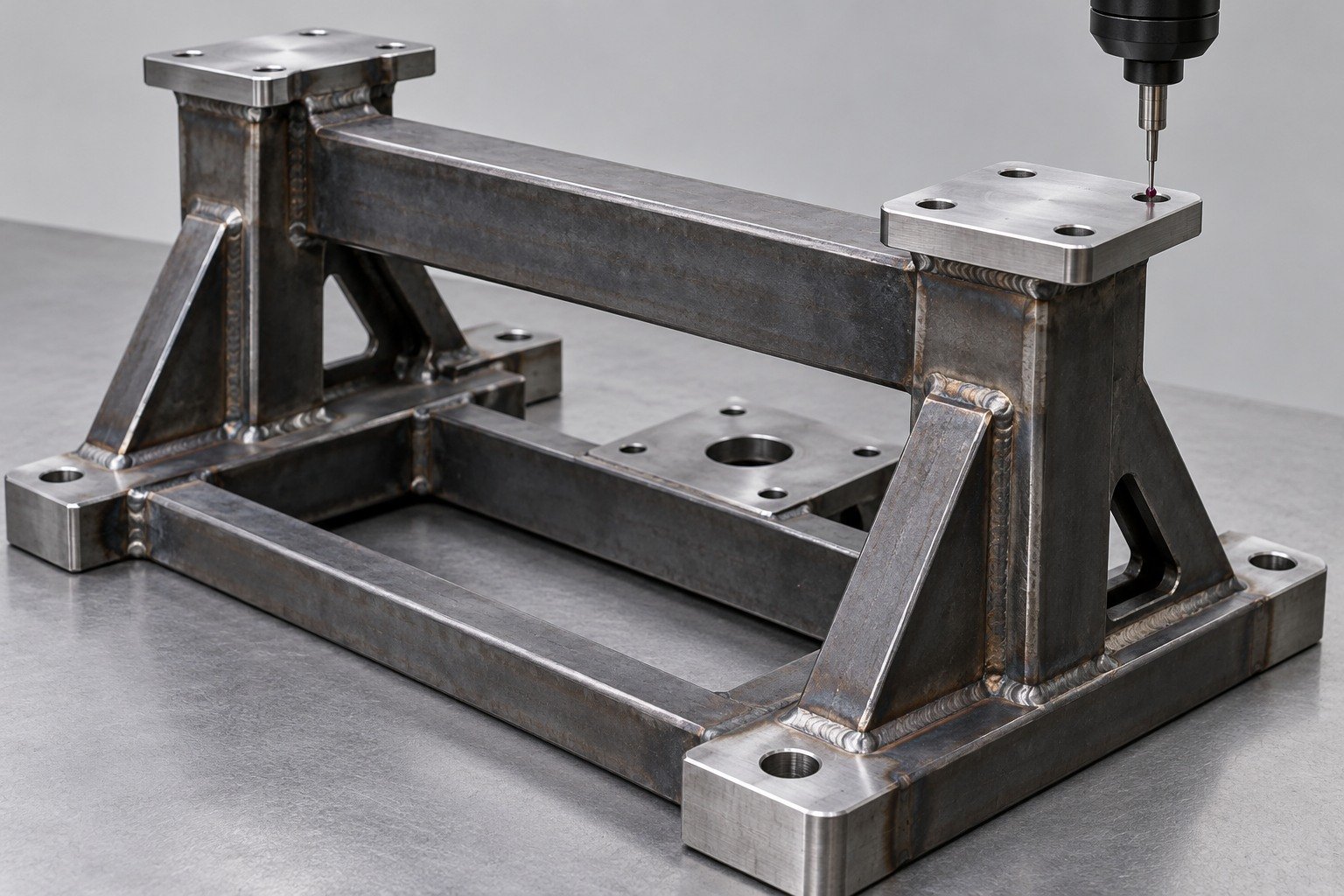 A36 steel final inspection manufacturing review — illustrative component concept