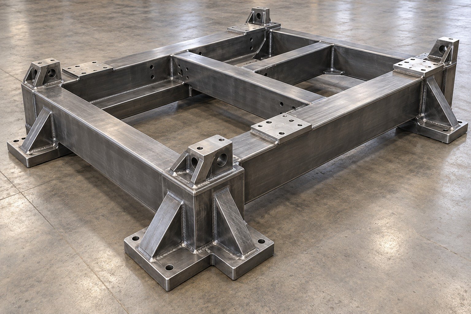 ASTM A36 machined component — illustrative component concept