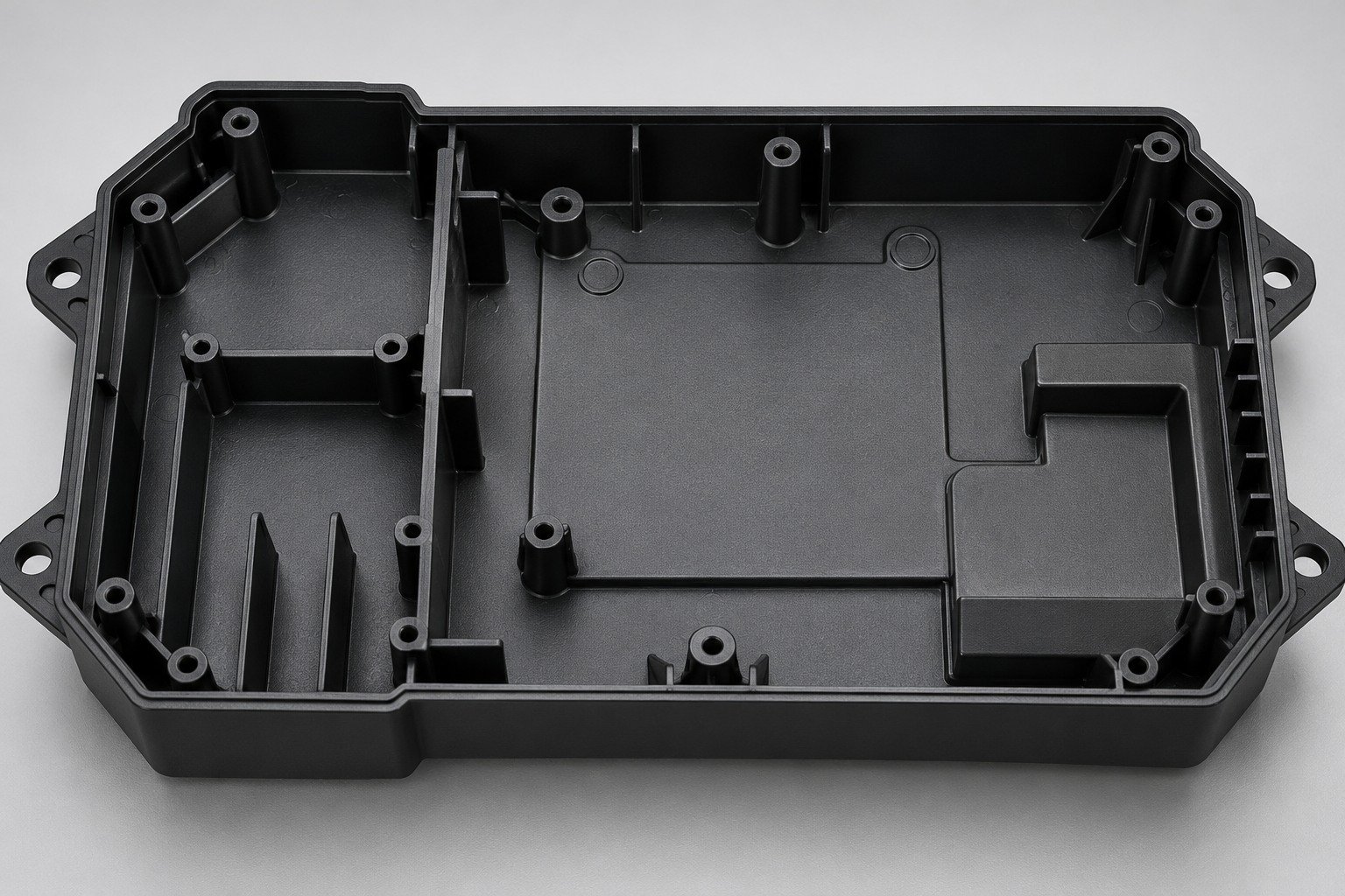 ABS molded instrument housing — illustrative generated concept