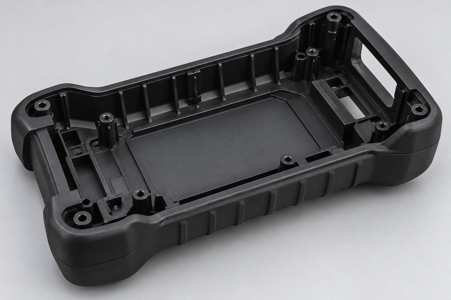 ABS rounded protective instrument housing — illustrative generated concept