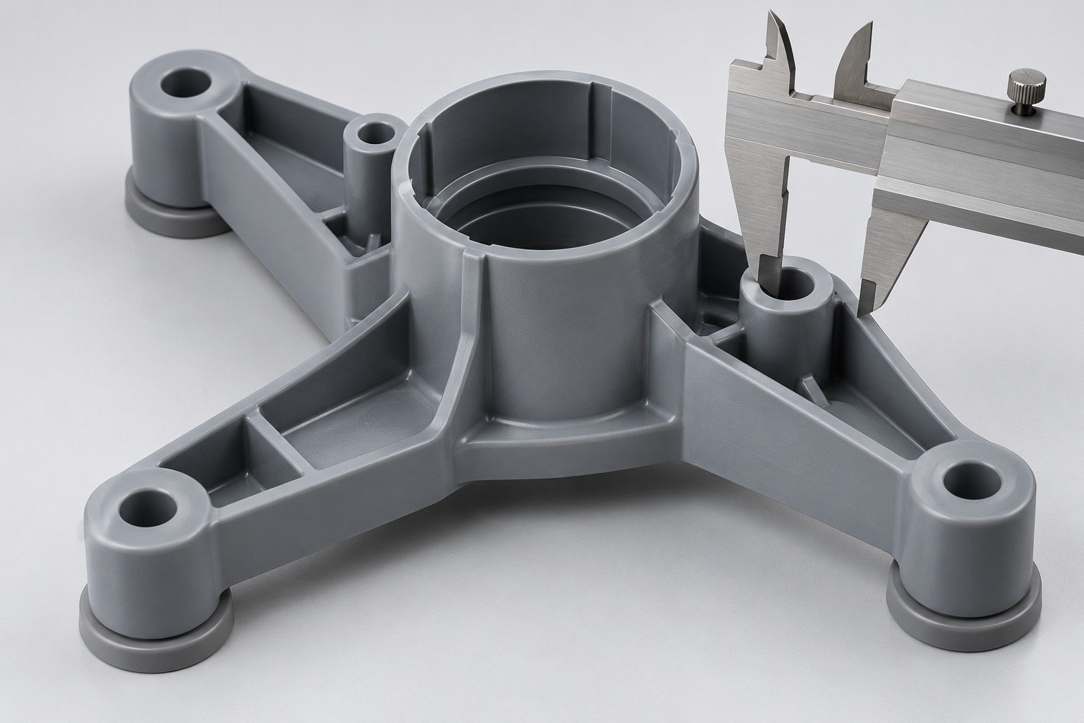 ABS three leg bracket inspection — illustrative generated concept