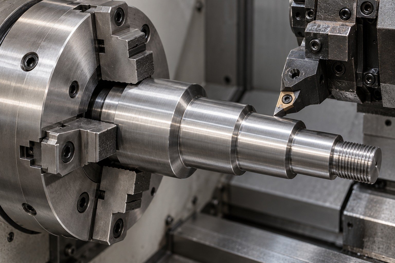 CNC Turning carbon or alloy steel component — illustrative component concept