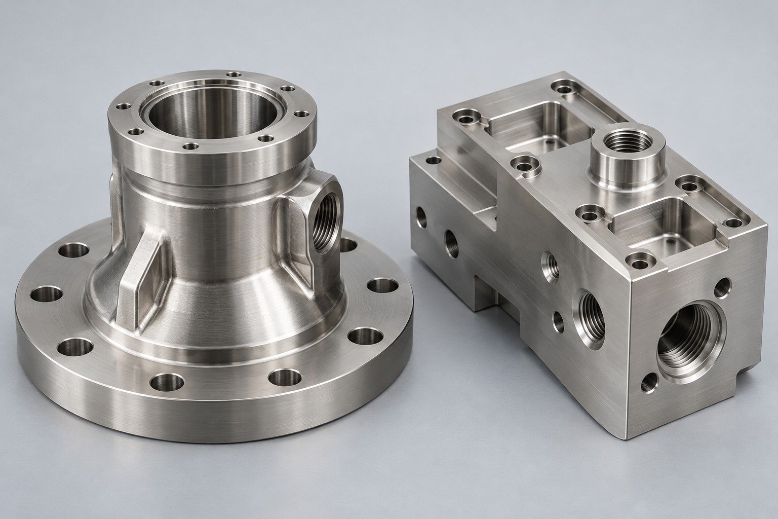Austenitic stainless steel component — illustrative stainless steel component concept
