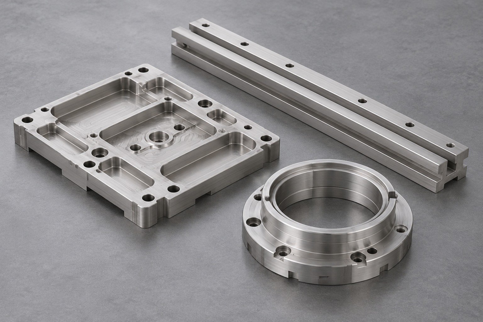 AZ31B wrought plate rail ring group — illustrative generated concept
