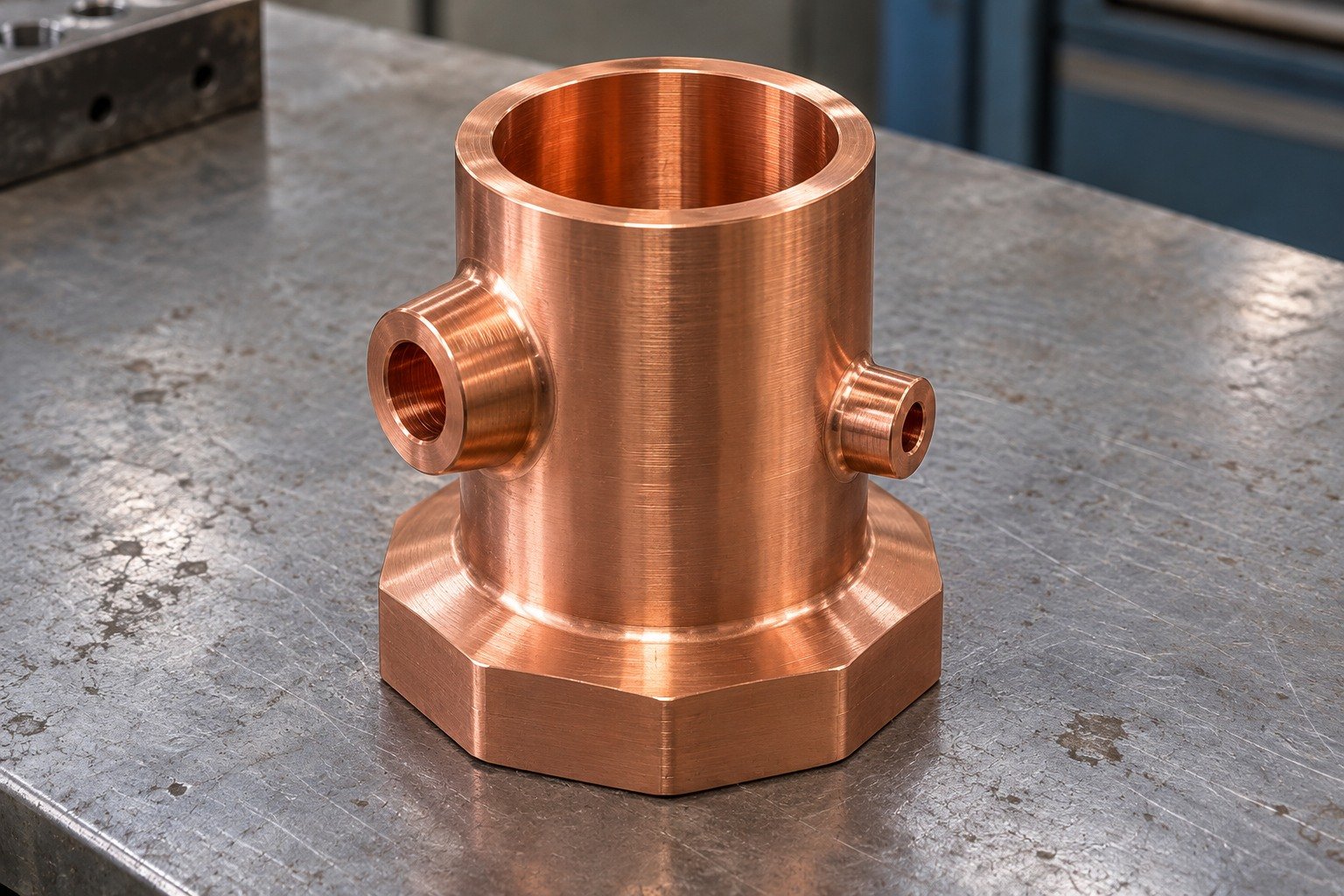 C10100 contact cup concept — illustrative generated component concept
