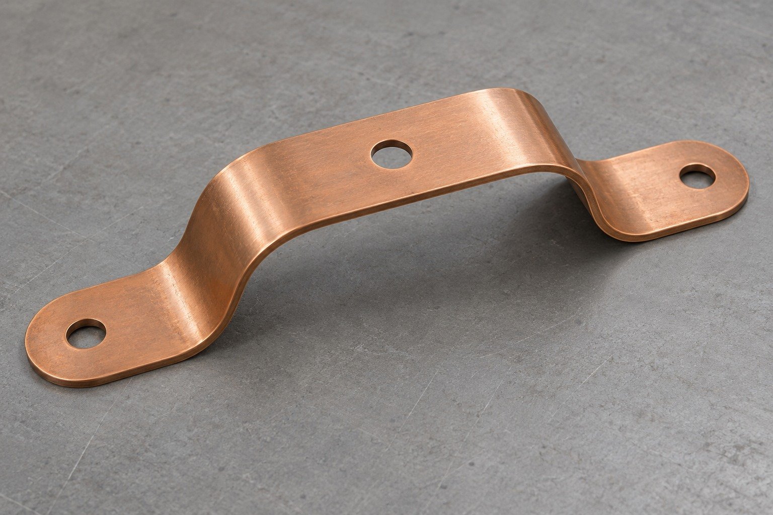 C51000 formed contact strip concept — illustrative generated component concept