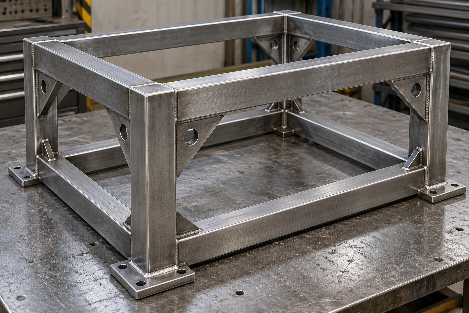 Welding & Fabrication carbon or alloy steel component — illustrative component concept