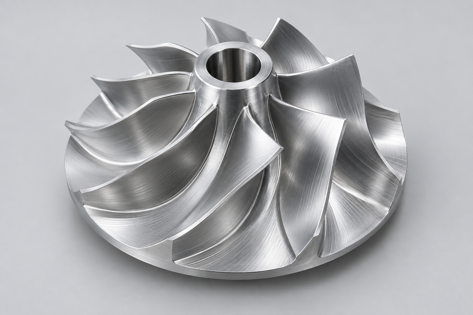 Illustrative 5-Axis CNC Machining component concept