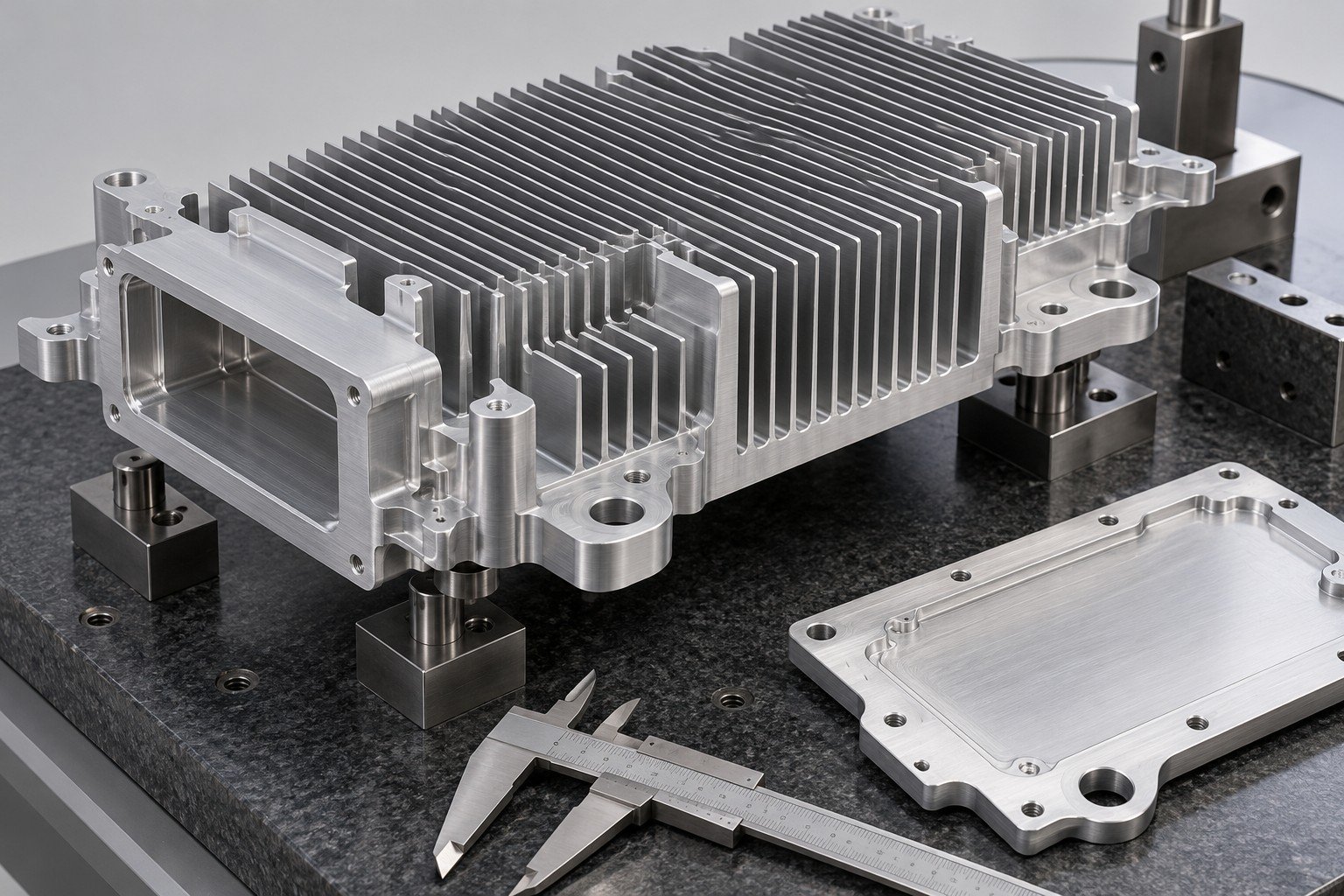 Illustrative custom heat sinks validation scope review concept; not documentary company or customer photography