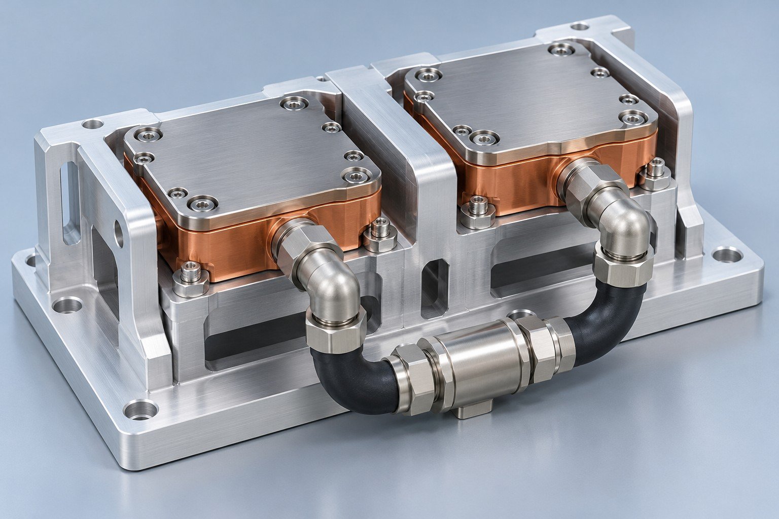Illustrative page-specific data center cooling components component concept, not a customer part